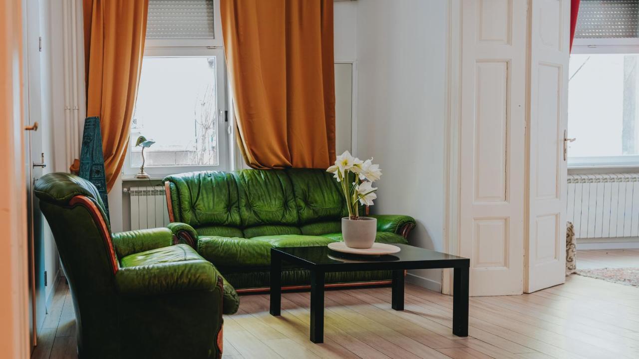 Salon Apartment In Dorcol Historical Belgrado Exterior foto